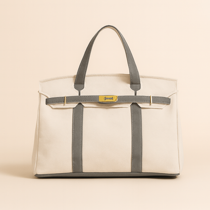 Canvas Shopper Tote Bag Einkaufstasche Handtasche Shopper - Image 7