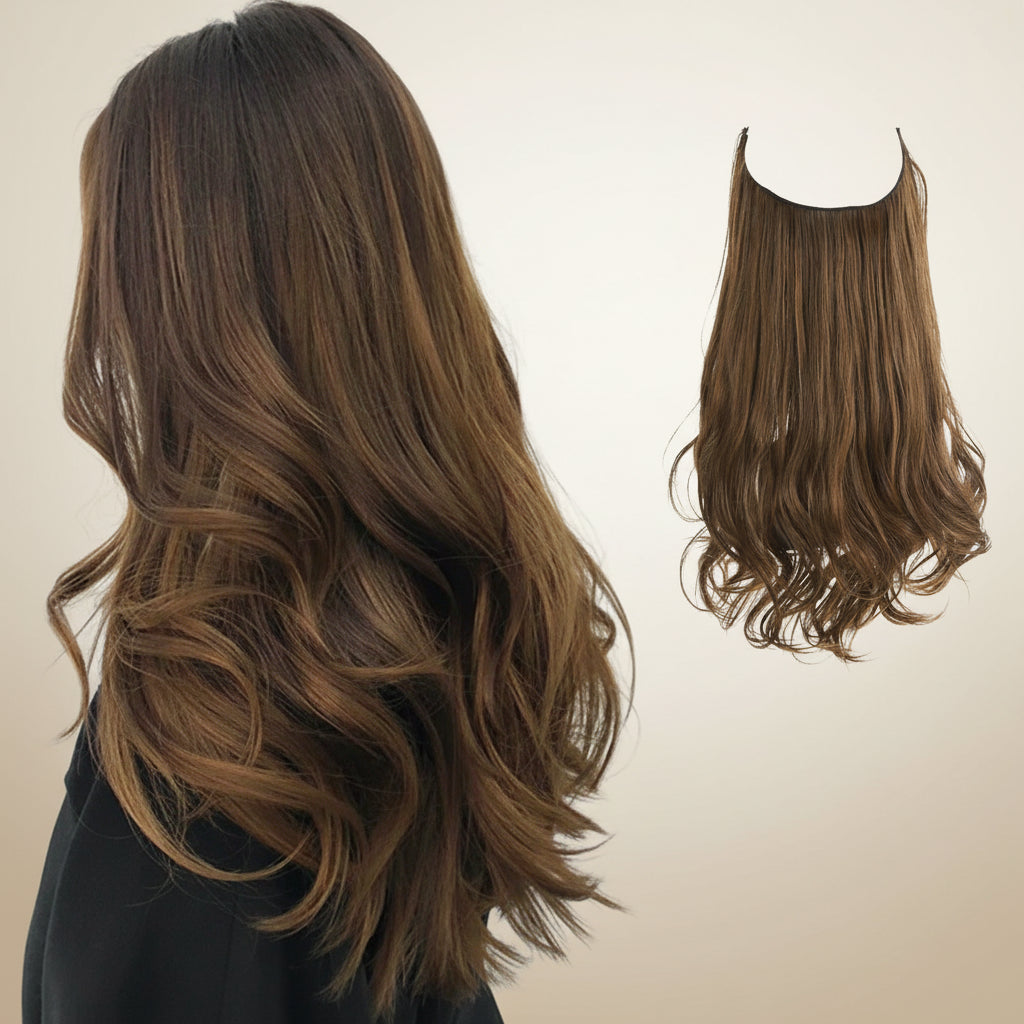 Extension Capelli Clip Lunghi Voluminosi Effetto Naturale