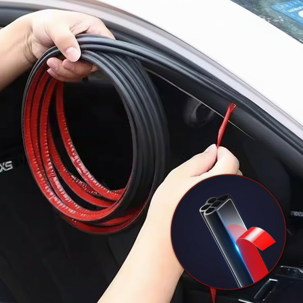 Bande d'étanchéité auto Bande caoutchouc insonorisante porte de voiture pare-brise