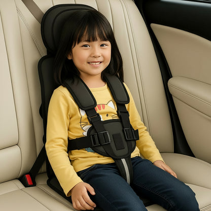Asiento infantil seguro con cinturón, para viajes en coche