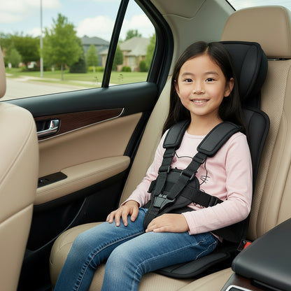 Asiento infantil seguro con cinturón, para viajes en coche