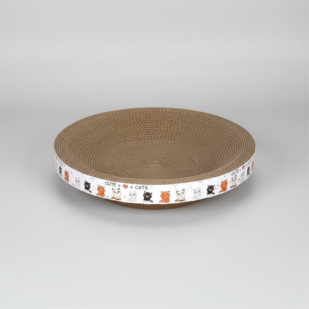 Cat Scratching Board Cardboard Scratching Furniture Wave Shape