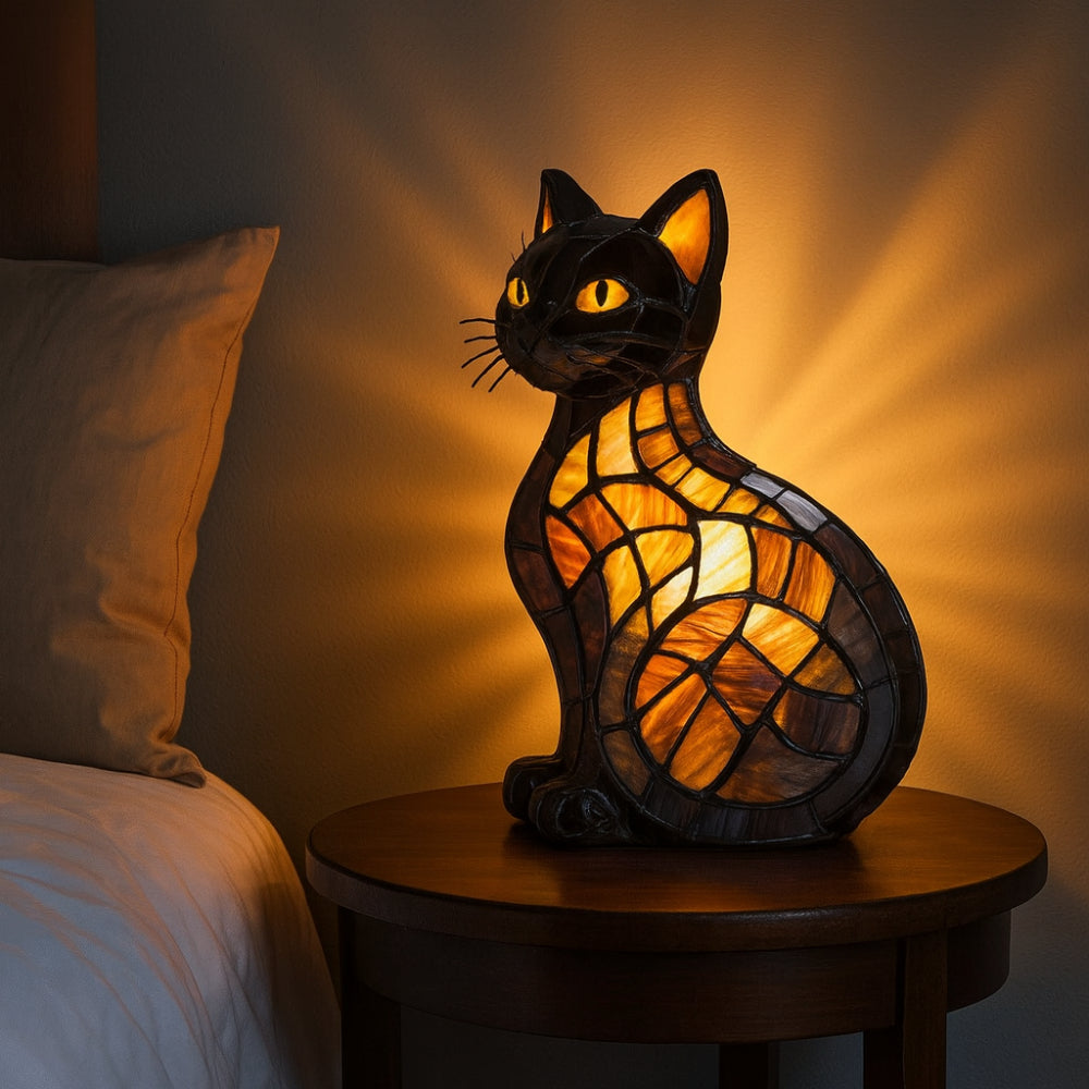 Table Lamp Cat Style Night Light