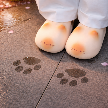 Chaussons Design Pattes Chat Confortables