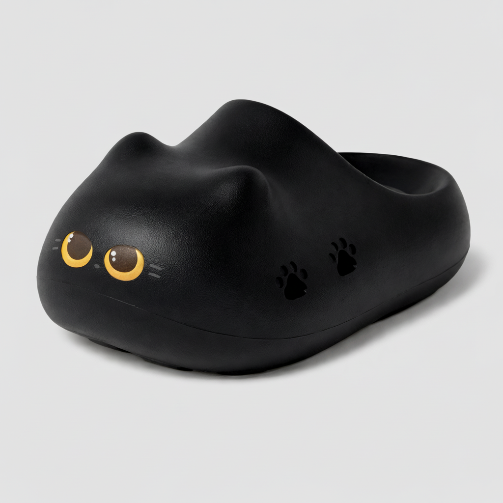 Chaussons Design Pattes Chat Confortables
