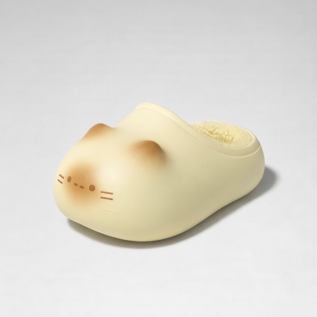 Chaussons Design Pattes Chat Confortables