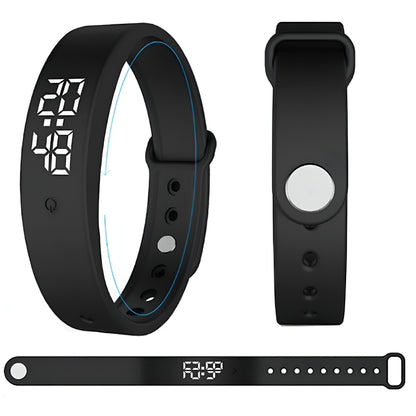 Smartwatch Wasserdicht Silikon Fitness Armbanduhr