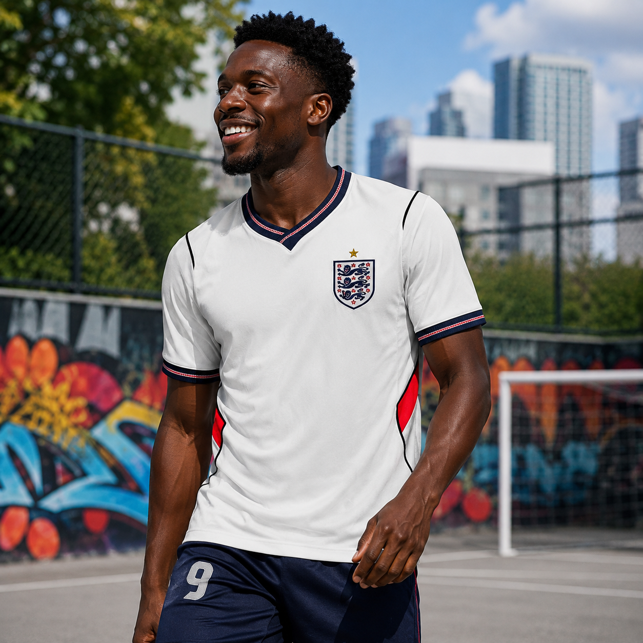 Camiseta oficial de fútbol para hombre del Mundial Reino Unido 2026