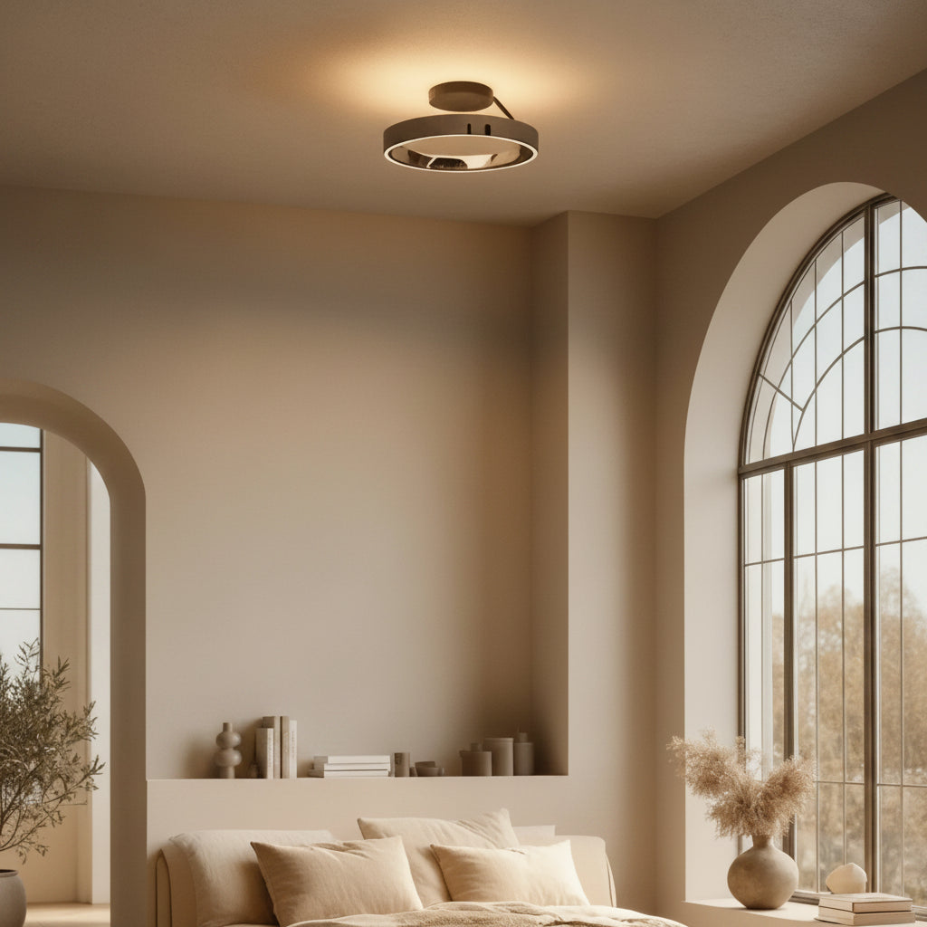 Moderne Plafonnier LED Dimmable Éclairage Intérieur Salon
