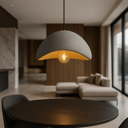 Ceiling Light Minimalist Pendant Design Metal Hanging Lamp