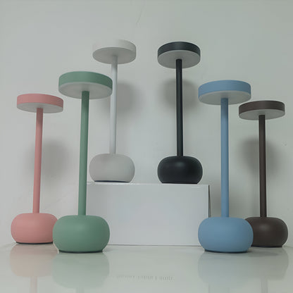 Tischlampe LED Dimmbar USB Wiederaufladbar Modernes Metall Design