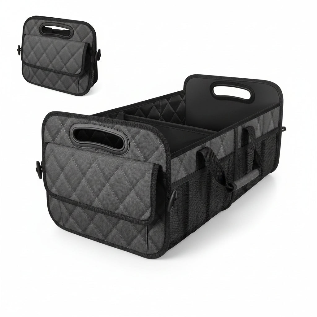 Trunk Organizer Foldable Waterproof Car Storage Box