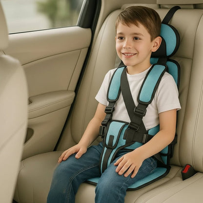 Cinturón de seguridad para niños portátil elevador ajustable para asiento