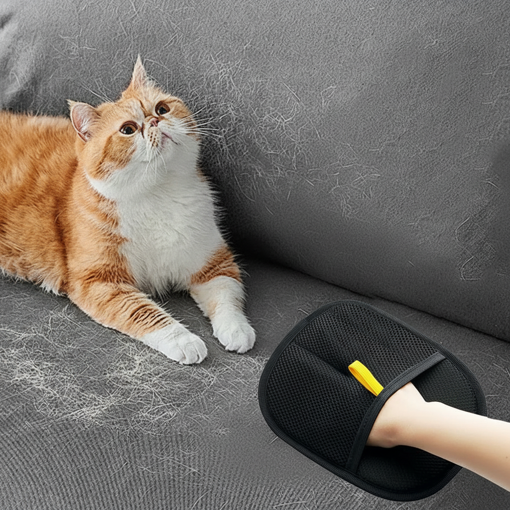 DogCatFri™ CleaningGloves 1+1 GRATIS: Elektrostatische Huisdier Haarverwijderaar Handschoenen - Image 2