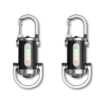 Clip Taschenlampe Tragbare LED Leuchte Karabiner - Image 3