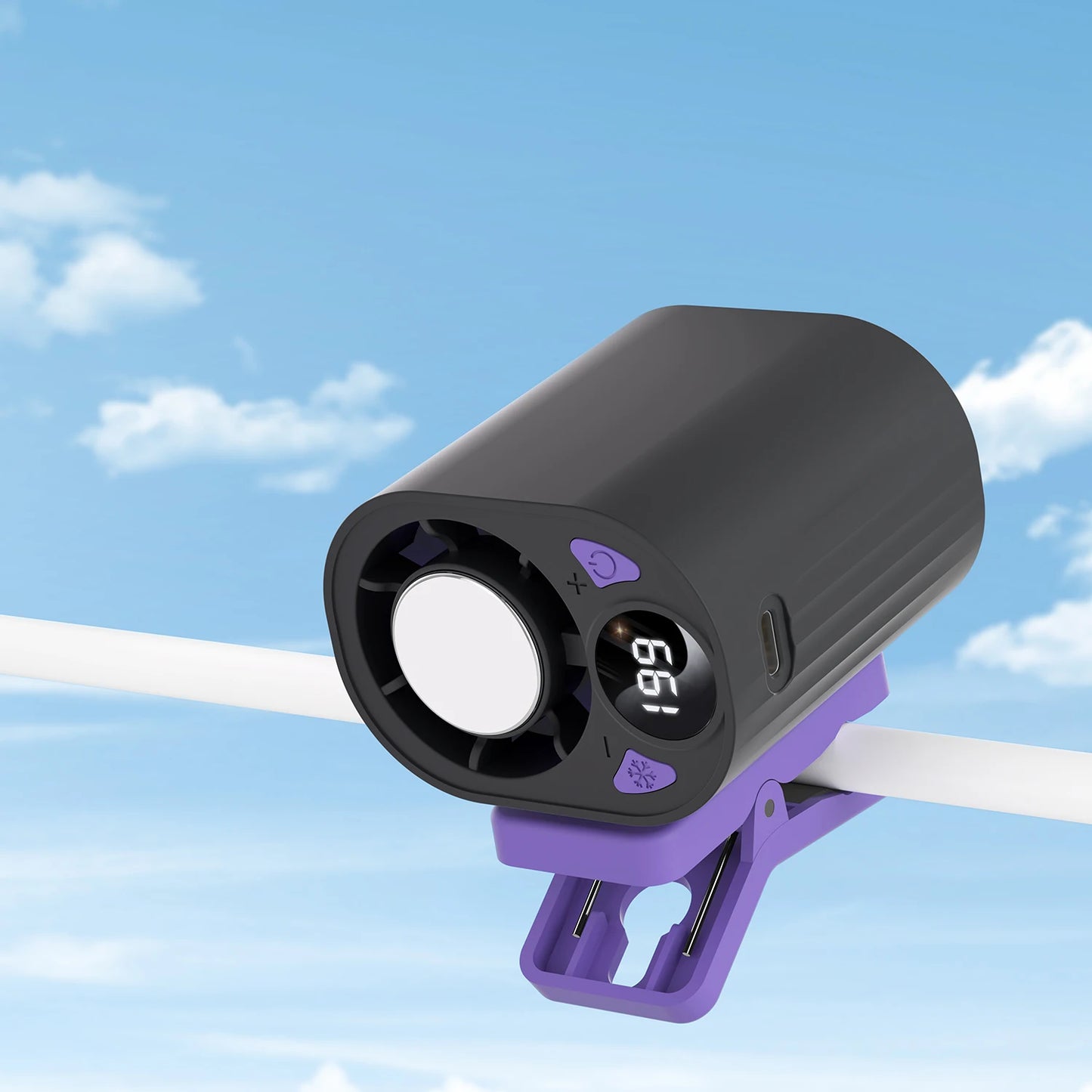 Ventilatore Clip Raffreddamento Ventilatore Mini Portatile USB
