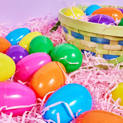Bunte Plastik Oster Eier Befüllen Party Dekoration