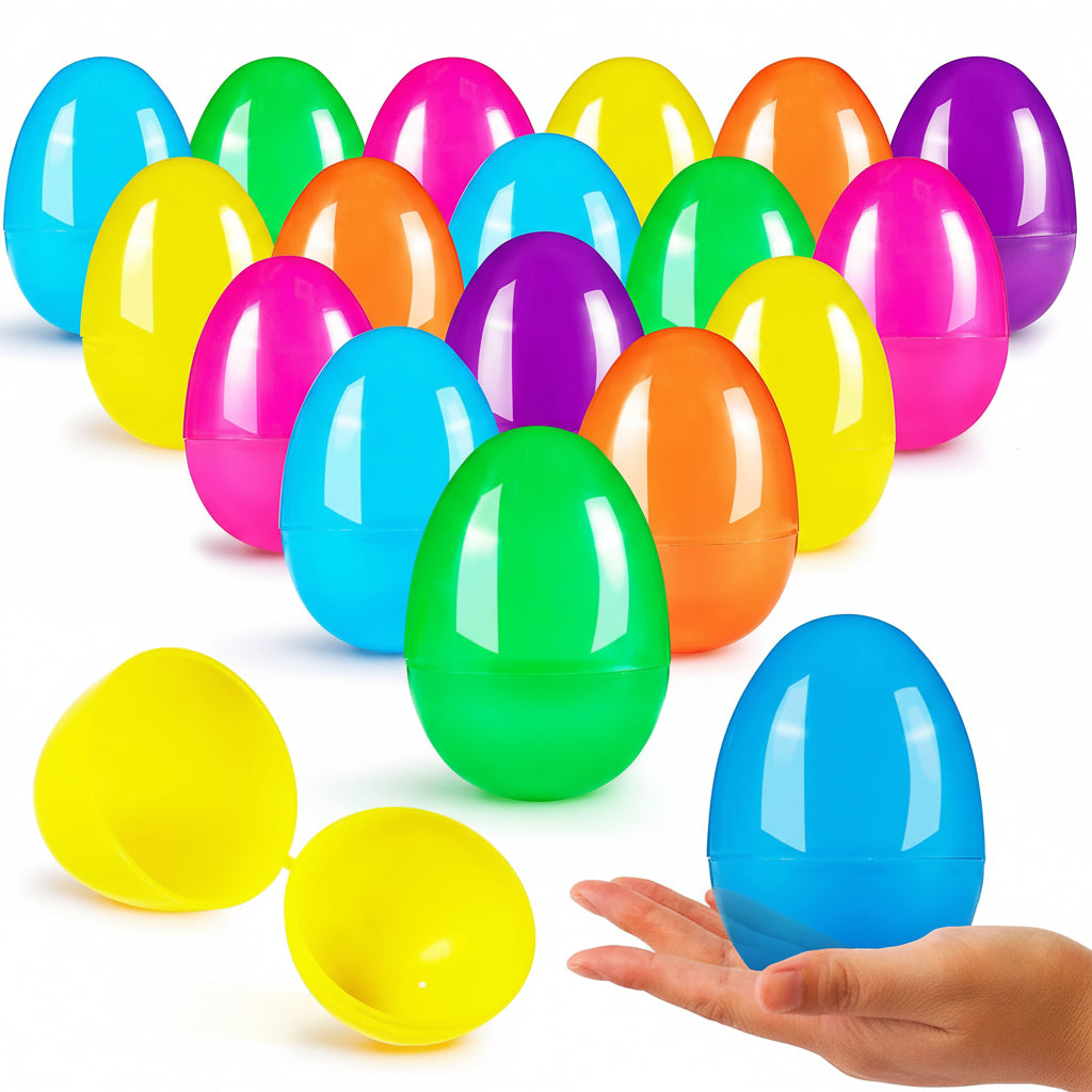 Bunte Plastik Oster Eier Befüllen Party Dekoration