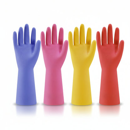 Gants en caoutchouc cuisine Gants vaisselle Nettoyage ménage