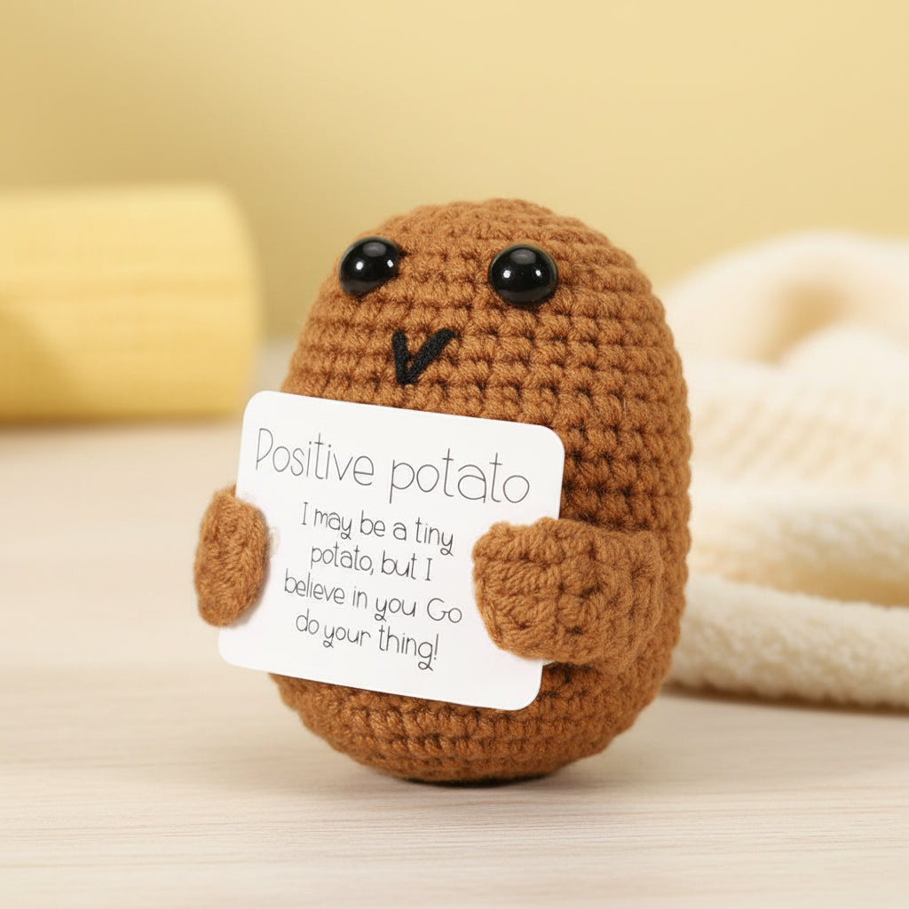 Mini Crochet Plush Toy Small Handmade Decoration Gift