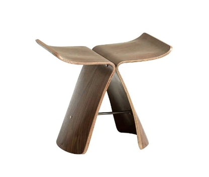 Tabouret en bois minimaliste design scandinave japonais