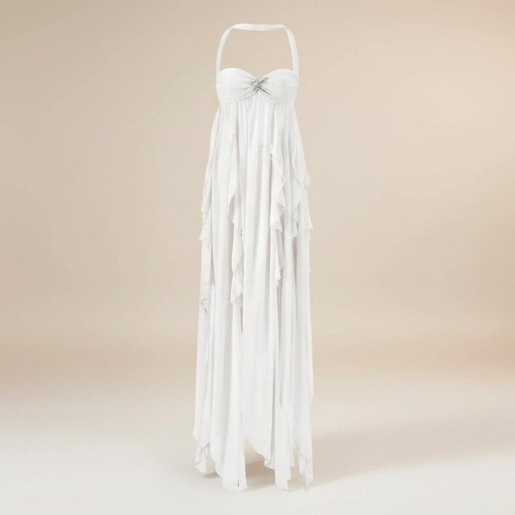 Damen Sommerkleid Fließendes Lockeres - Image 3