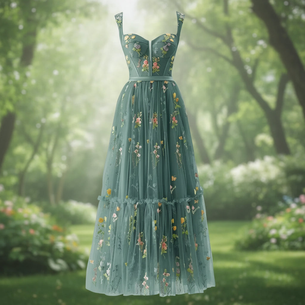Damen Sommerkleid Maxi Festliches - Image 2