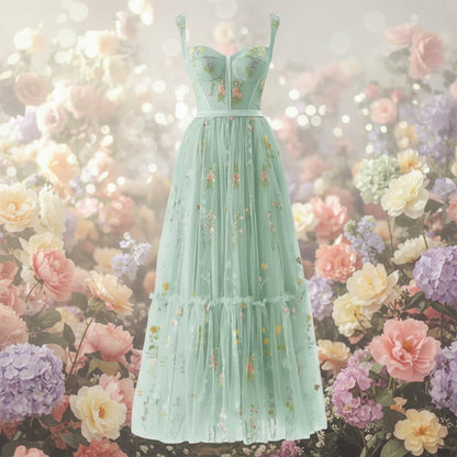 Damen Sommerkleid Maxi Festliches - Image 3