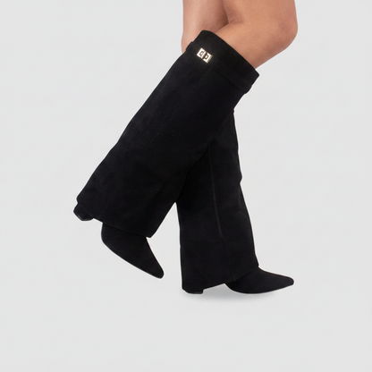 Damenstiefel Spitz Zulaufende Wade - Image 12
