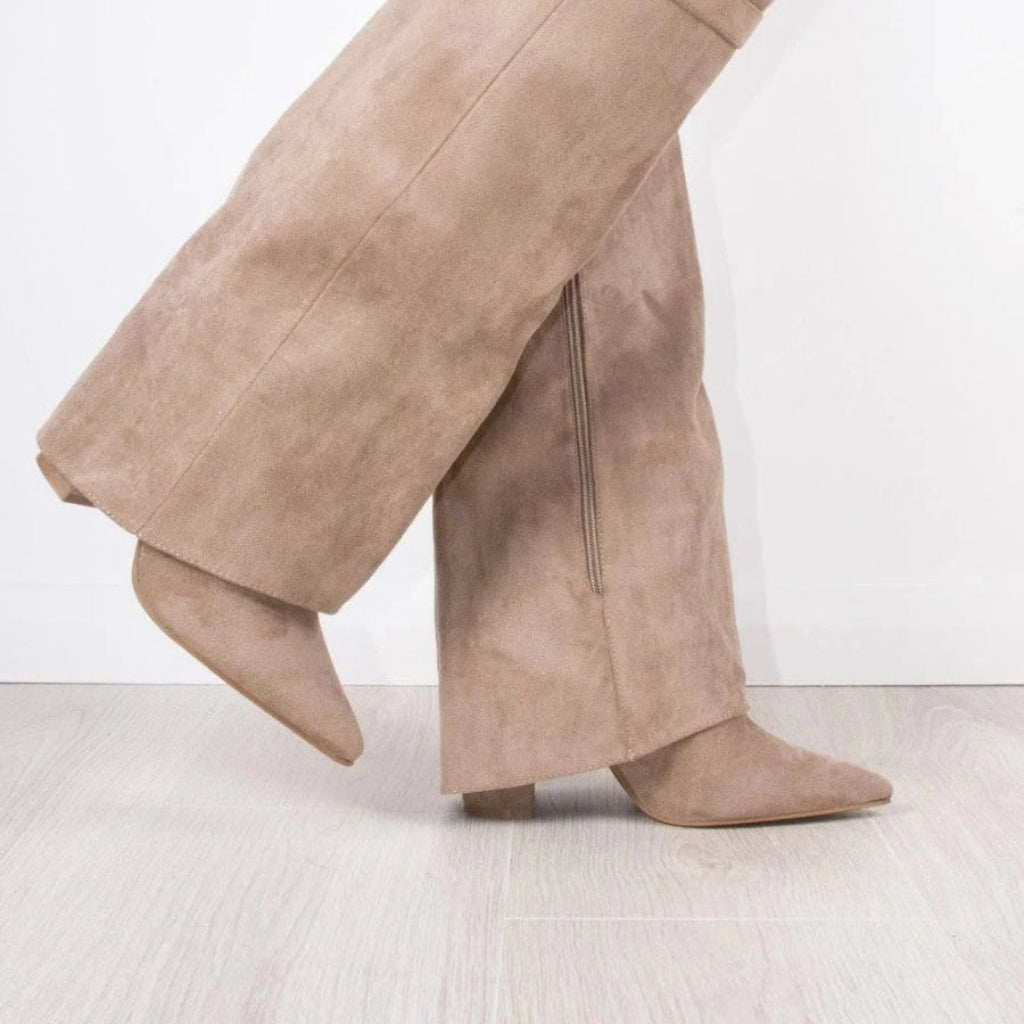 Damenstiefel Spitz Zulaufende Wade - Image 13
