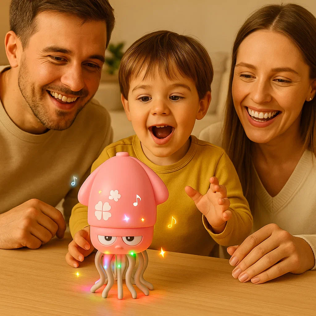 Dancing Octopus Toy Kids Music LED Interactive Toy