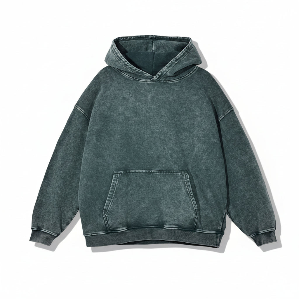 Felpa Uomo Oversize Cappuccio Streetwear Casual Confortevole