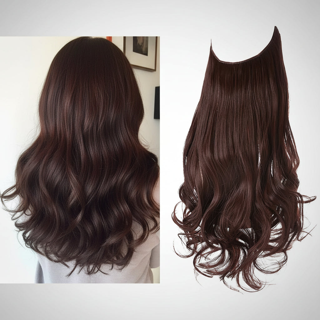 Extension Capelli Clip Lunghi Voluminosi Effetto Naturale