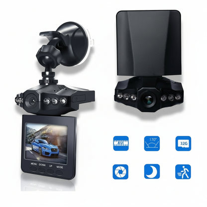 Dash Cam Auto Visione Notturna Telecamera Parcheggio HD
