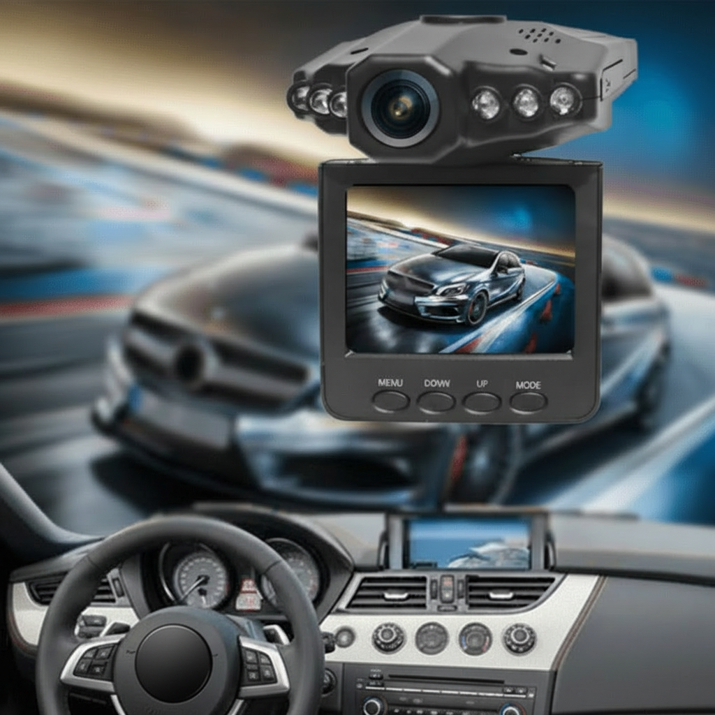 Dash Cam Auto Visione Notturna Telecamera Parcheggio HD