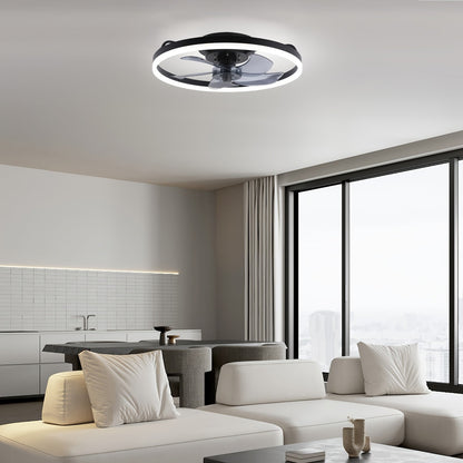 Deckenventilator LED Rotationslicht Fernbedienung Kühlung - Image 4