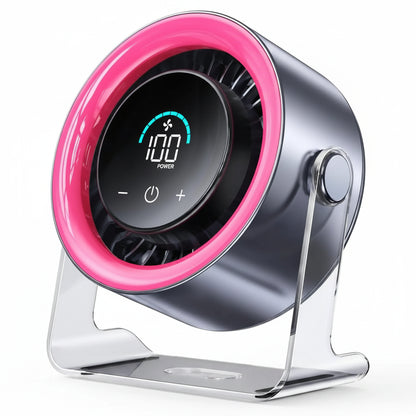 Ventilatore Tavolo USB Silenzioso Display LED