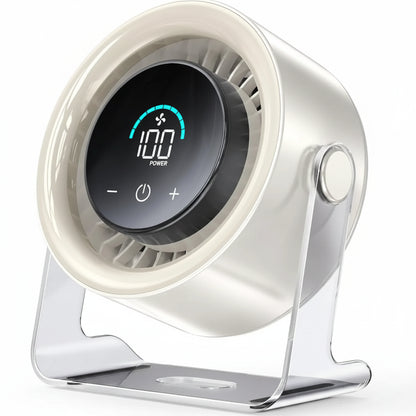 Ventilatore Tavolo USB Silenzioso Display LED