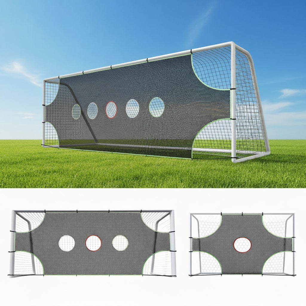 Rete Da Calcio Rimovibile Per Allenamento In Giardino