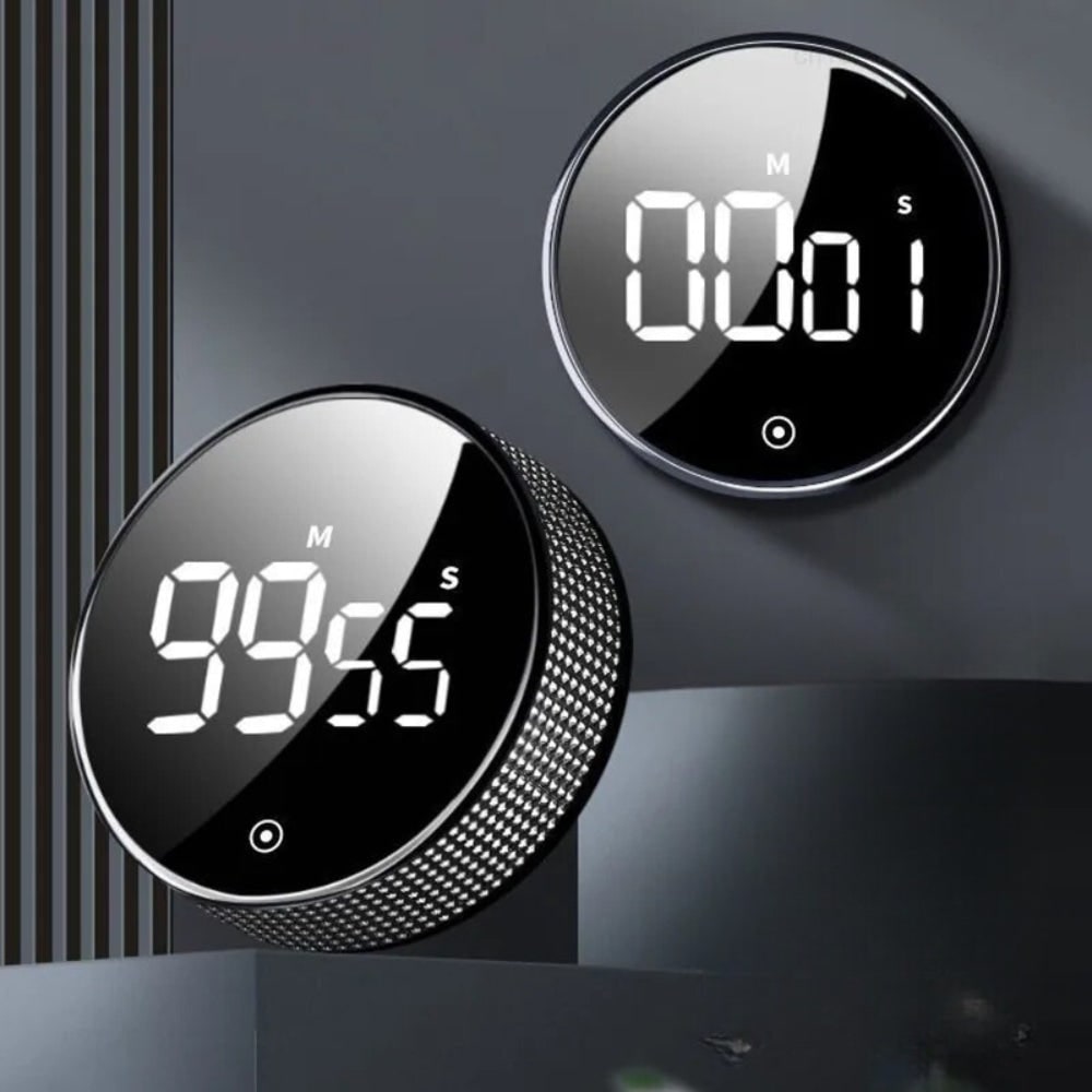 Digitaler Küchen Timer Countdown Timer LED Magnet Alarmnummer - Image 4