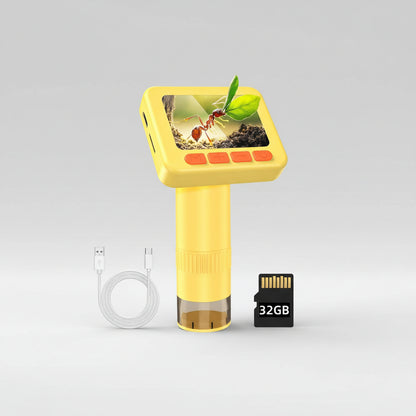 Microscopio digitale con schermo LCD Ingrandimento preciso