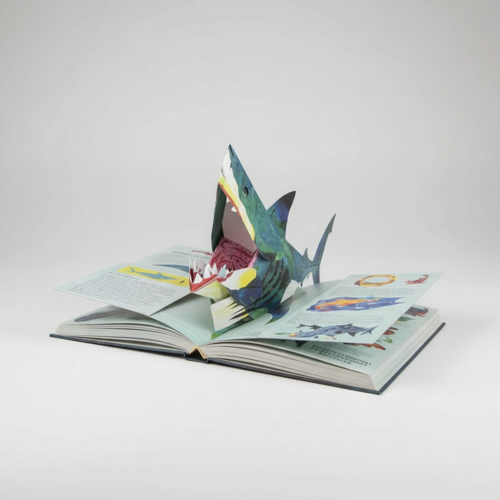 Dinosaurier 3D Pop Up Buch Kinder Lernspiel Aufklappseiten - Image 10