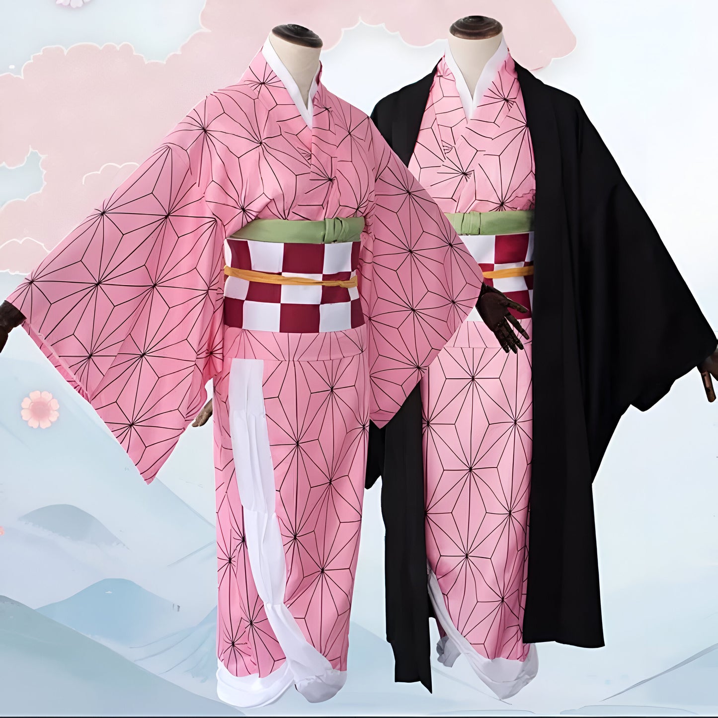 Costume cosplay kimono Halloween adulte