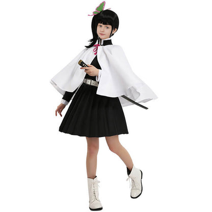 Costume Halloween enfant Kimono noir et vert