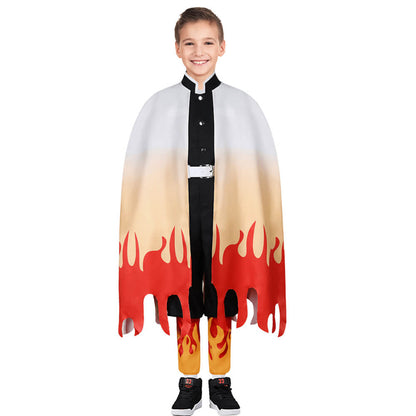 Costume Halloween enfant Kimono noir et vert