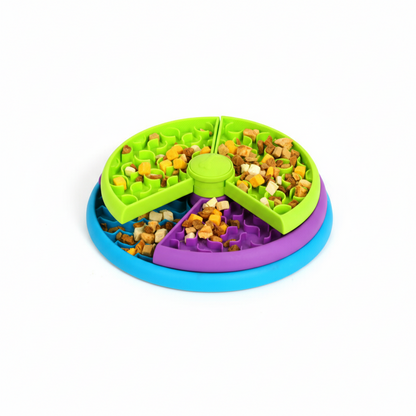Dog Activity Feeding Station Bowl Set Non-Slip Dog Bowl