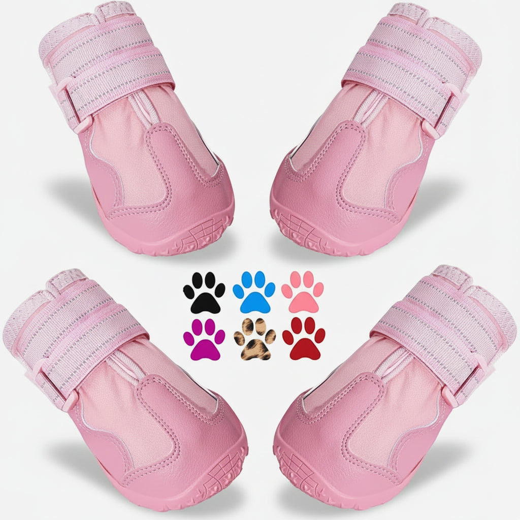 Waterproof Winter Dog Shoes Cold Temperatures