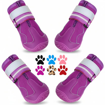 Waterproof Winter Dog Shoes Cold Temperatures