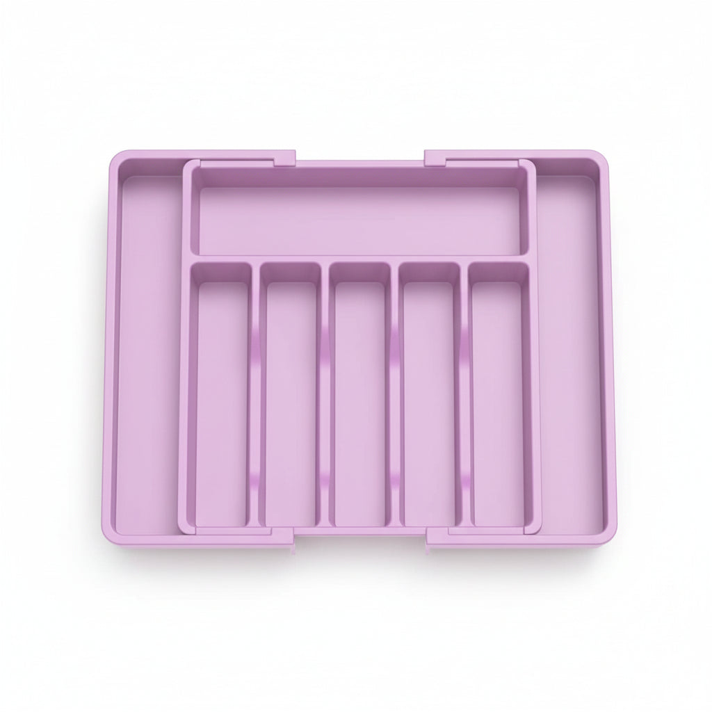 Organizador de cajones para cubiertos, inserto para cocina, caja para cubiertos