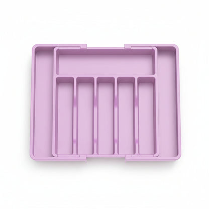 Organizador de cajones para cubiertos, inserto para cocina, caja para cubiertos
